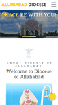 Mobile Screenshot of dioceseofallahabad.org